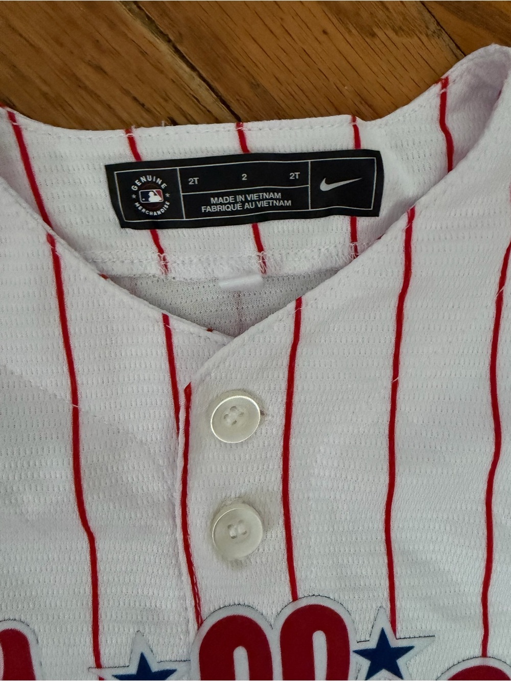 EUC Nike Philadelphia Phillies Toddler Jersey 2T - Picture 2 of 3